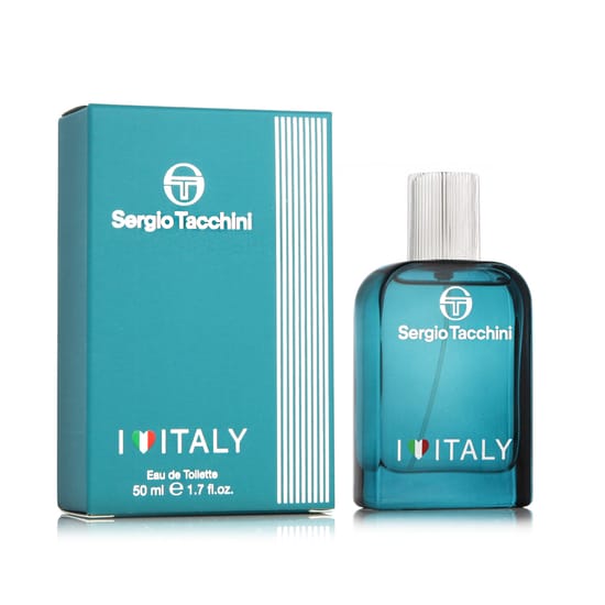 Bottle of Sergio Tacchini I Love Italy Man EDT fragrance