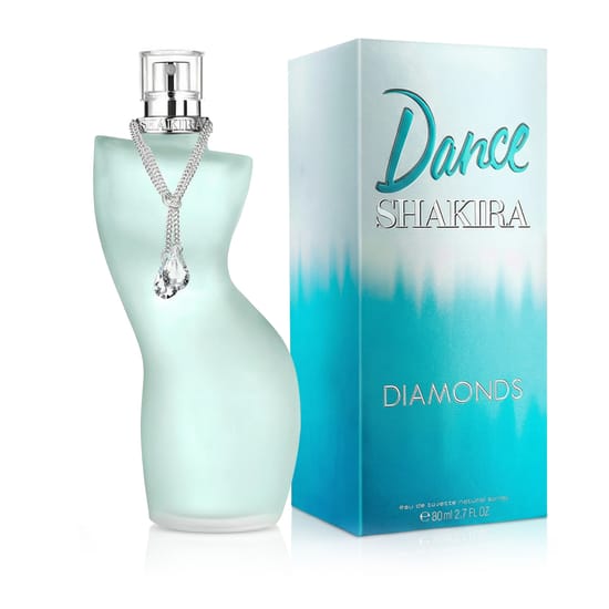 Бутылка shakira dance diamonds edt с блестящими деталями