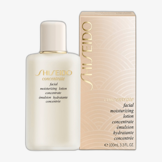 Shiseido Concentrate Facial Moisturizing Lotion pudeli lähivõte