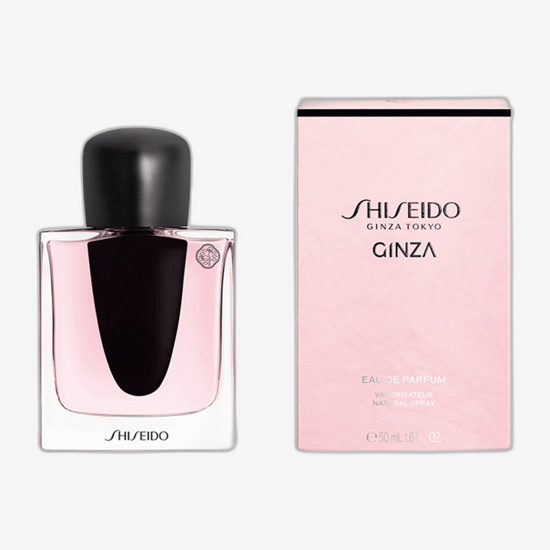 Shiseido ginza edp parfüümi pudel lähedalt