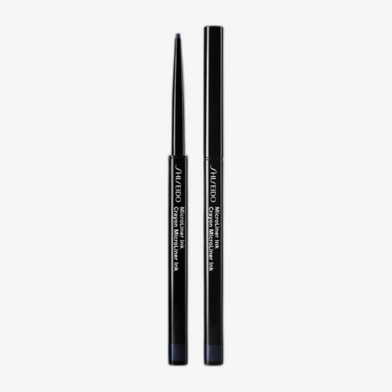 Тюбик shiseido microliner ink (07 gray) вблизи