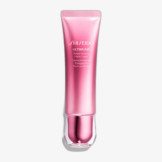 Shiseido Ultimune Power Infusing Hand Cream kätekreem, toote detailvaade