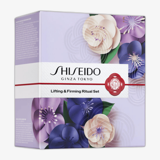 Shiseido vital perfection lifting & firming ritual set elegantset esitletud