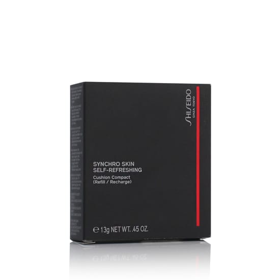 Close-up of shiseido synchro skin self-refreshing cushion compact