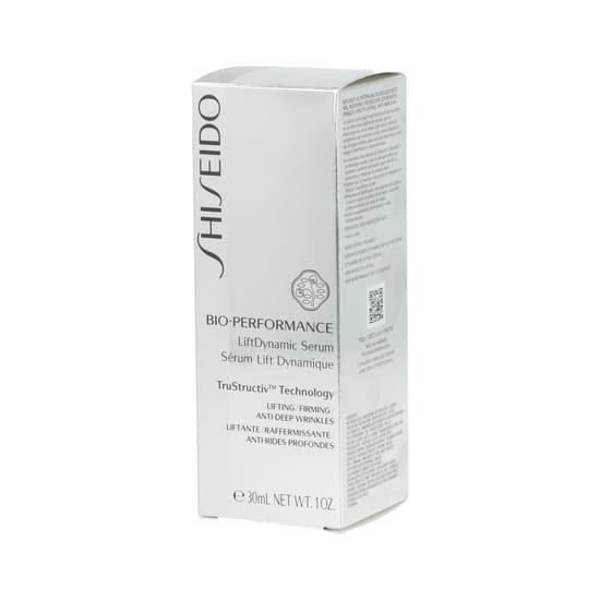Бутылка сыворотки shiseido bio-performance liftdynamic вблизи