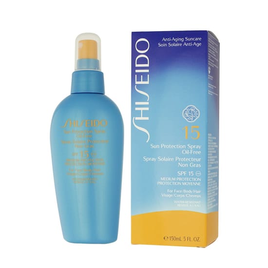 Shiseido Anti-Aging Suncare Sun Protection Spray SPF Bottle