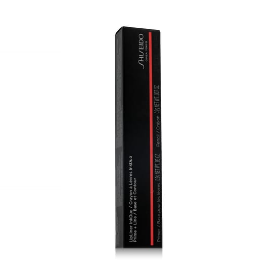 Close-up of Shiseido LipLiner InkDuo 03 Mauve defining lips with mauve shade