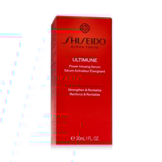Shiseido ultimune power infusing serum pudeli lähivõte