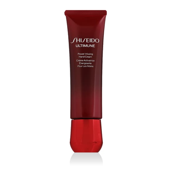 Shiseido Ultimune Power Infusing Hand Cream kätekreem, toote detailvaade