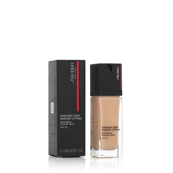 Shiseido Synchro Skin Radiant Lifting Foundation SPF 30 pudel detailvaates
