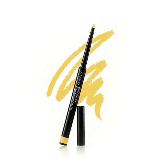 Shiseido MicroLiner Ink (06 Yellow) with a vivid yellow shade for precise eye definition
