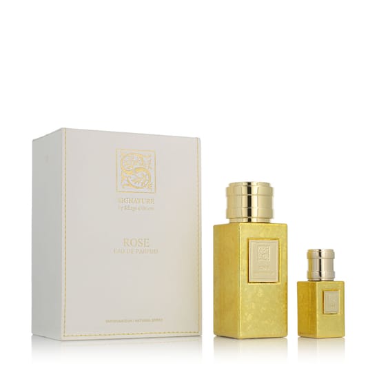 Элегантная упаковка набора Signature Rose EDP