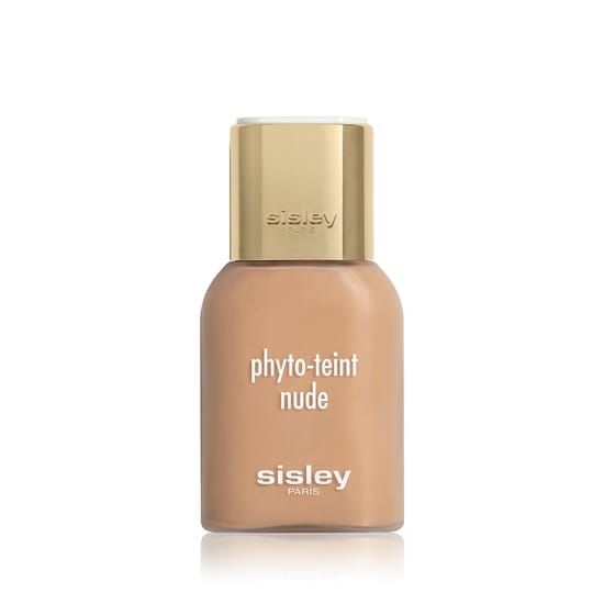 Close-up of Sisley Phyto-Teint Nude (4C Honey) foundation bottle