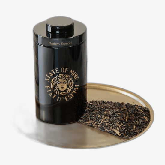 Packaging of State of Mind Modern Nomad scented tea