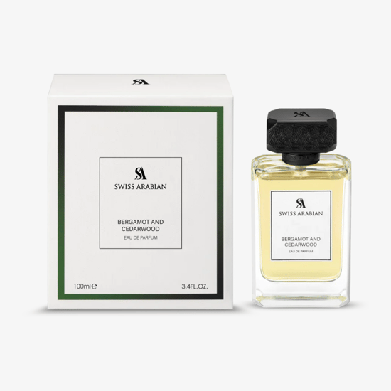 Swiss Arabian Bergamot and Cedarwood EDP pudel bergamoti ja seedripuuga