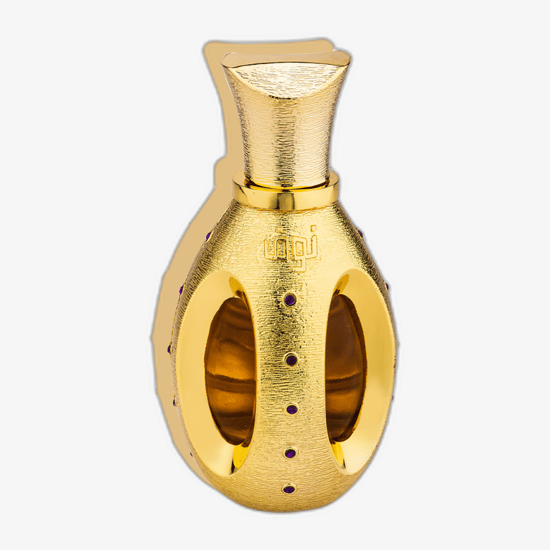 Close-up of Swiss Arabian Nouf EDP bottle
