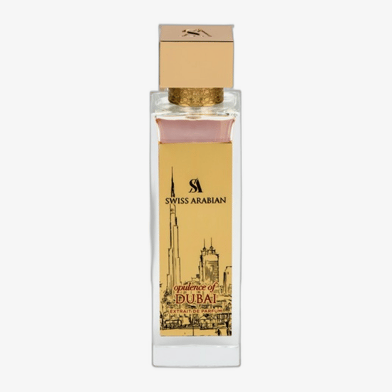 Unpacked bottle of Swiss Arabian Opulence of Dubai EP