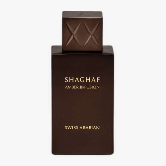Swiss Arabian Shaghaf Amber Infusion EDP pudel lähedalt