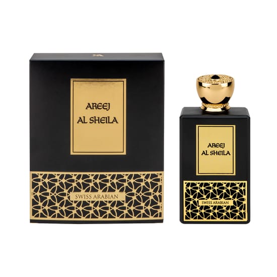 Swiss Arabian Areej Al Sheila EDP pudel lähivaatlusest