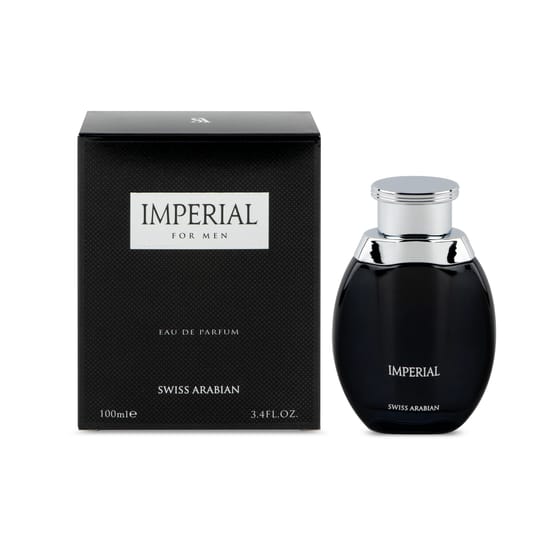 Оригинальная упаковка Swiss Arabian Imperial EDP Бутылка парфюма Swiss Arabian Imperial EDP вблизи