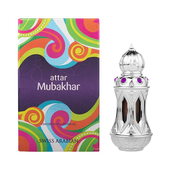 Swiss Arabian Attar Mubakhar Parfümeeritud Õli pudel