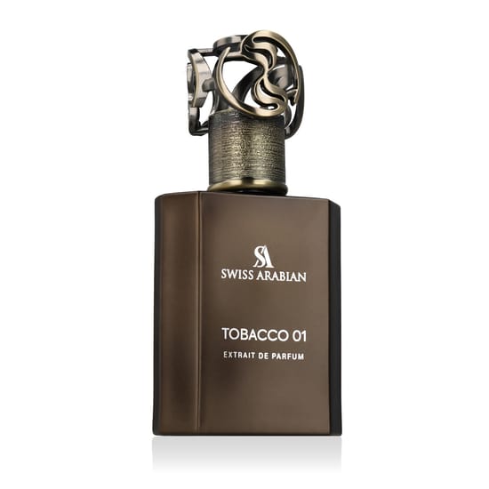 Swiss Arabian Tobacco 01 EP pudeli detailvaade