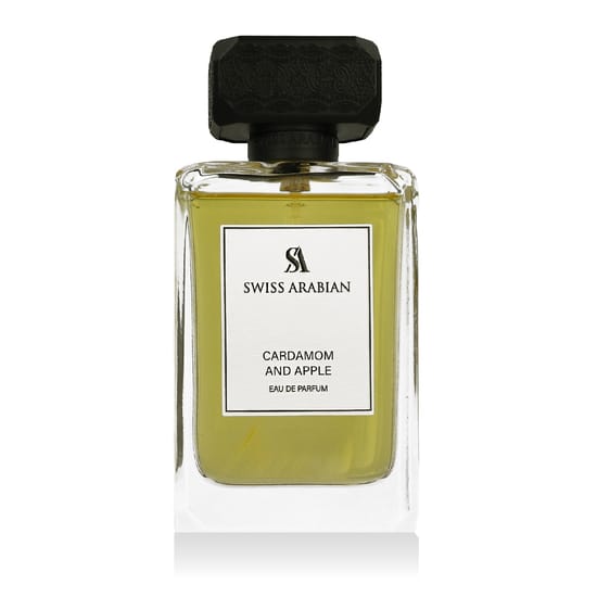 Swiss Arabian Cardamom and Apple EDP parfüümi pudel