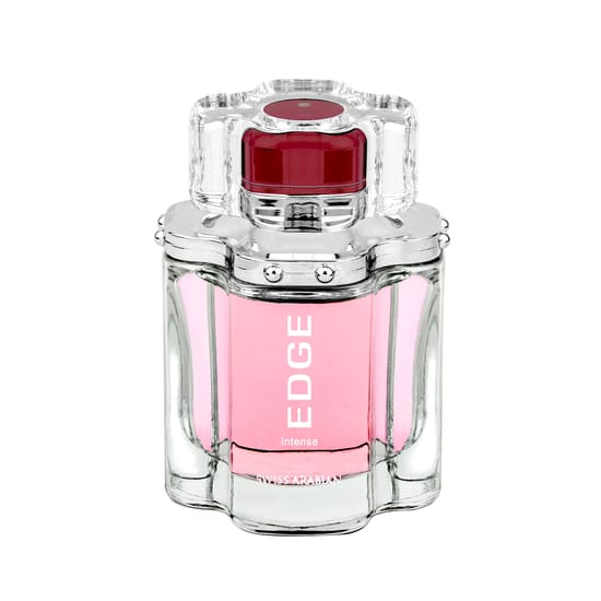 Swiss Arabian Edge Intense for Women EDP – bottle and minimalist packaging