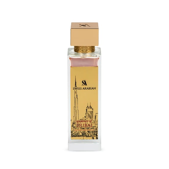 Bottle of Swiss Arabian Opulence of Dubai EP perfume