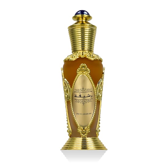Бутылка парфюма Swiss Arabian Rasheeqa EDP вблизи