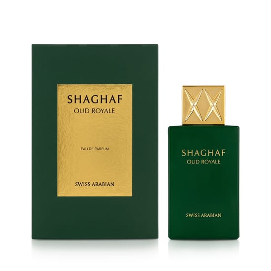 Bottle of Swiss Arabian Shaghaf Oud Royale EDP