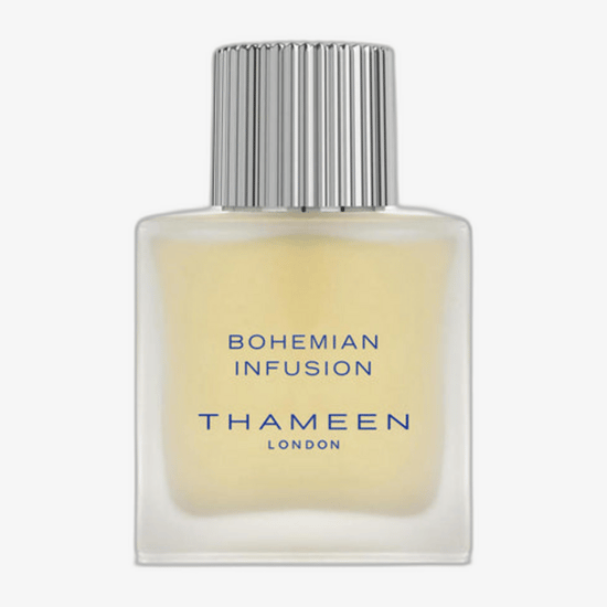 Bottle of Thameen Bohemian Infusion EDT up close