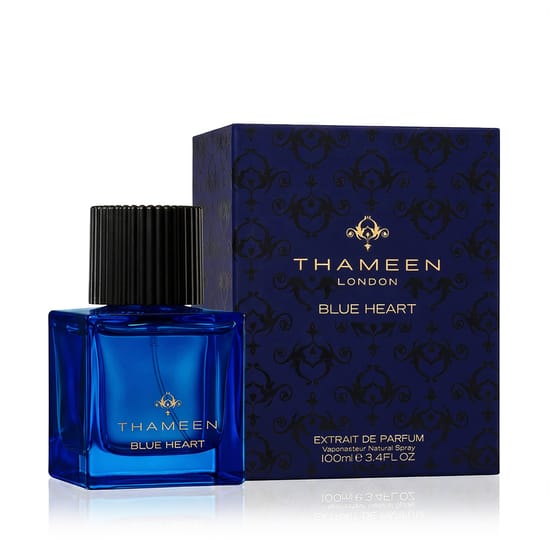 Elegantne Thameen Blue Heart EP pudel lähedalt