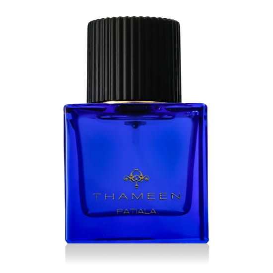Original packaging of Thameen Patiala EDP Bottle of Thameen Patiala EDP with elegant design