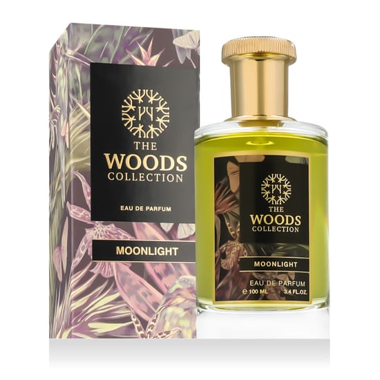 Bottle of The Woods Collection Moonlight EDP up close