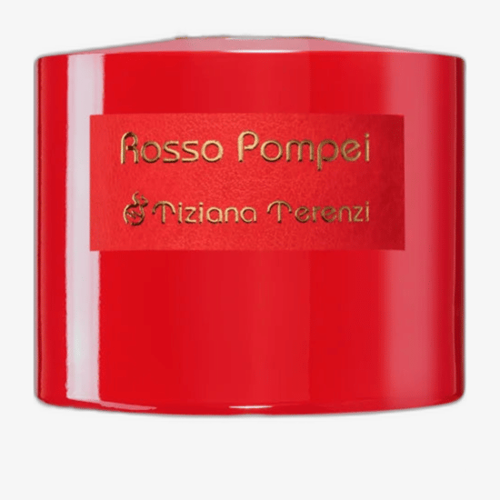 Флакон парфюма Tiziana Terenzi Rosso Pompei EP с элегантным дизайном крупным планом