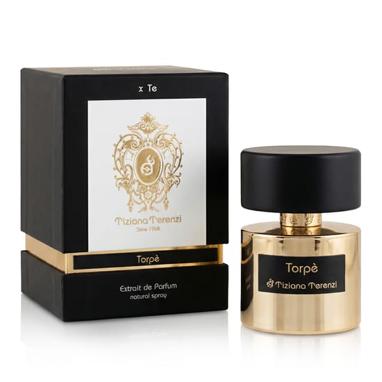 Close-up of Tiziana Terenzi Torpe EP perfume bottle