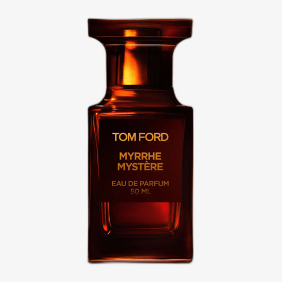 Оригинальная упаковка tom ford myrrhe mystère edp Бутылка tom ford myrrhe mystère edp вблизи