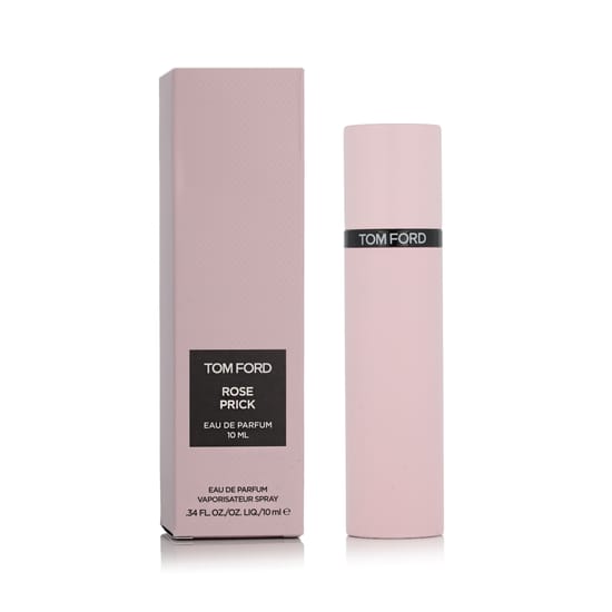 Close-up of Tom Ford Rose Prick EDP bottle