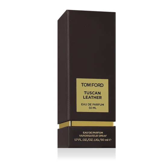 Tom Ford Tuscan Leather EDP – parfüümipudel lähedalt