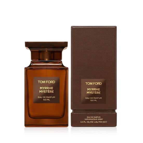 Оригинальная упаковка tom ford myrrhe mystère edp Бутылка tom ford myrrhe mystère edp вблизи