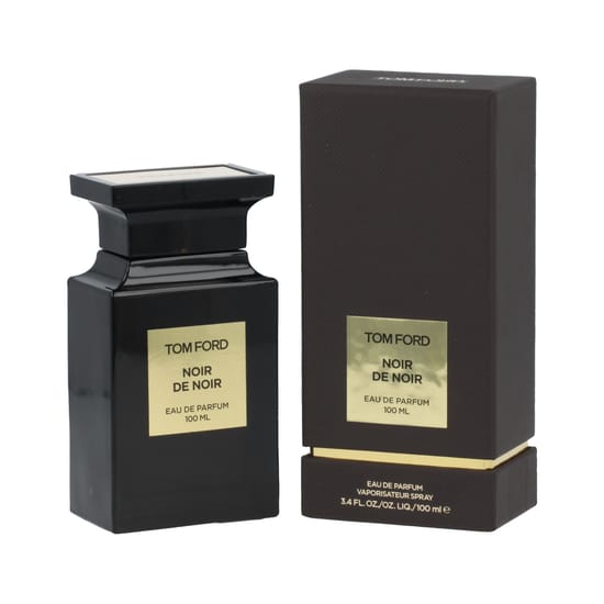 Close-up of Tom Ford Noir de Noir EDP bottle