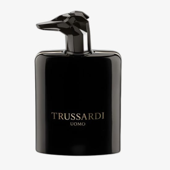 Упаковка пробника Trussardi Uomo Levriero Limited Edition EDP Флакон пробника Trussardi Uomo Levriero Collection Limited Edition EDP
