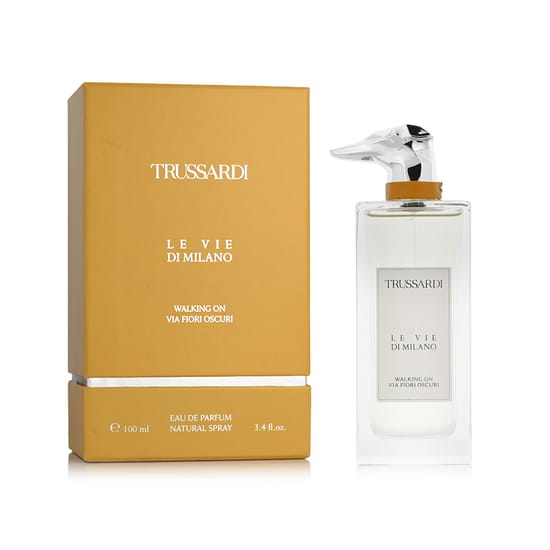 Trussardi le vie di milano walking on via fiori oscuri eau de parfum 100 ml