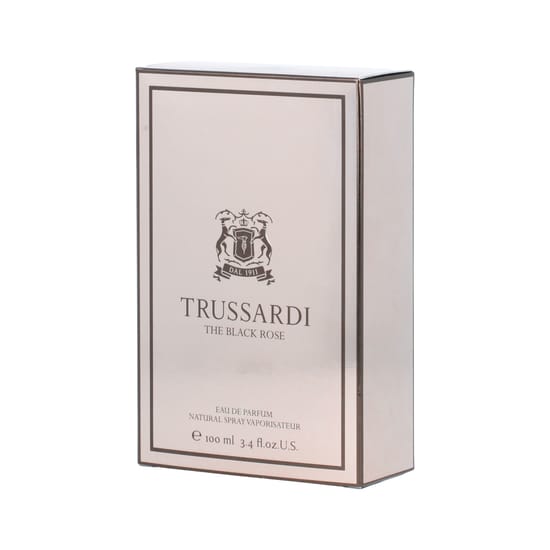 Trussardi The Black Rose EDP pudel elegantse disainiga