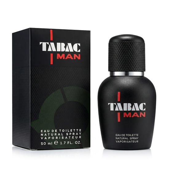 Tabac Man EDT elegantse disainiga pudel