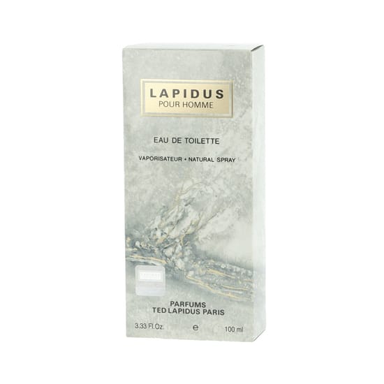 Ted Lapidus Pour Homme EDT – originaalpakend ja lihtne disain Ted Lapidus Pour Homme EDT pudeli detailid ja klassikaline kuju