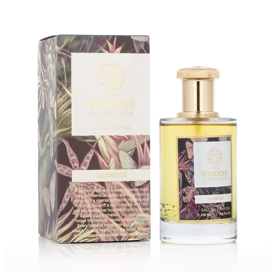 Elegant bottle of The Woods Collection Sunrise EDP