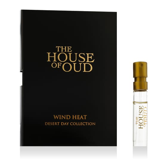 Elegant bottle of The House of Oud Wind Heat EDP