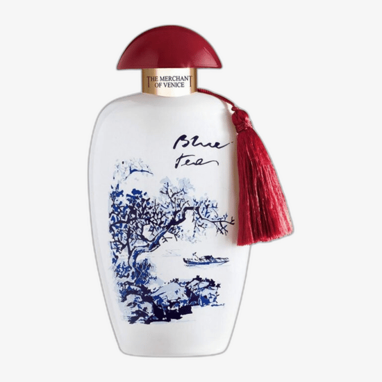 Элегантный флакон The Merchant of Venice Blue Tea EDP Concentrée